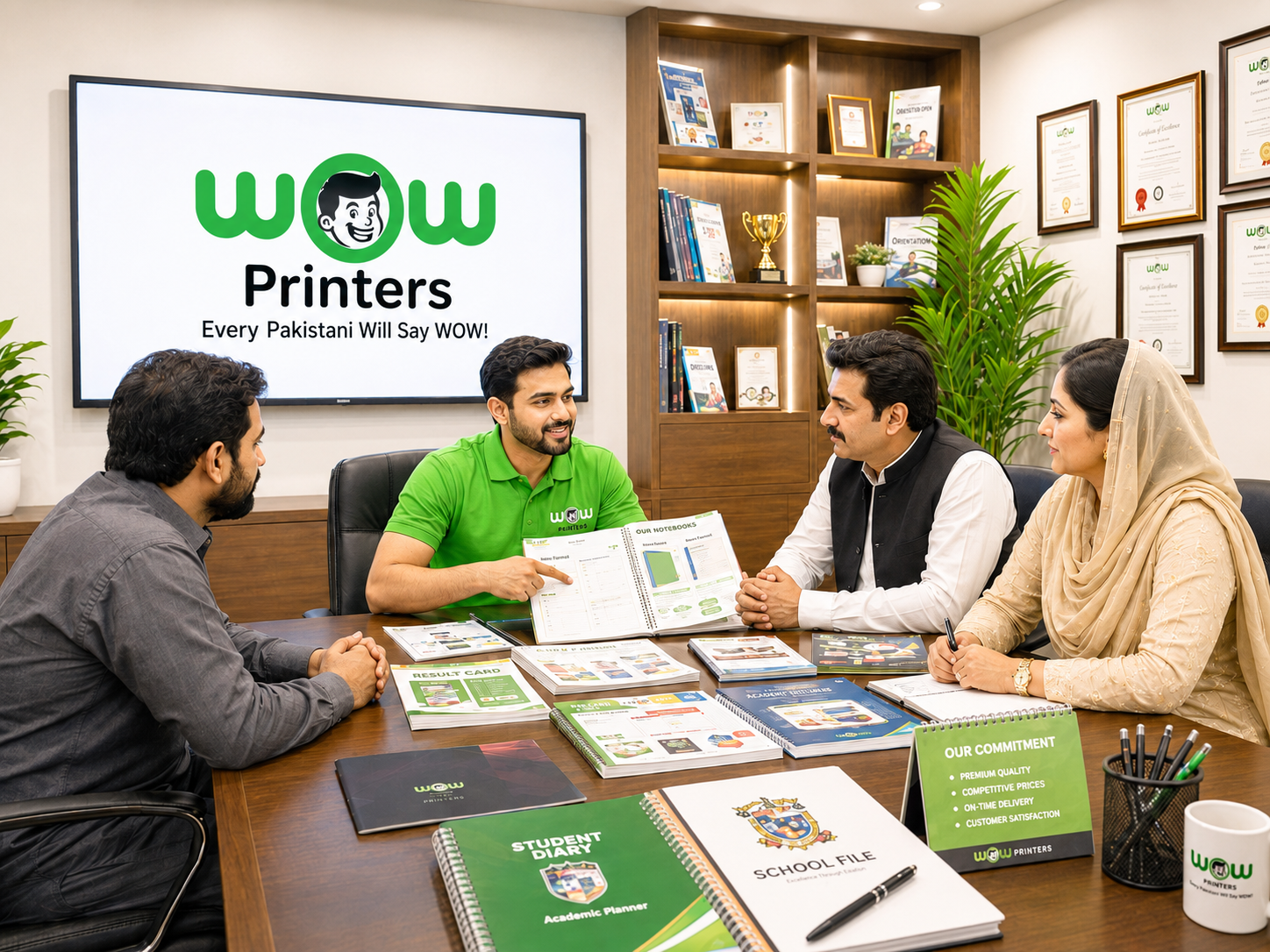WOW Printer customer consultation meeting