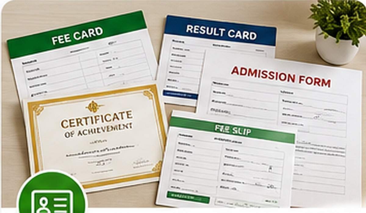 School Cards & Forms
