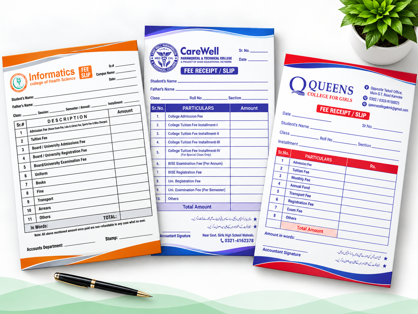 Fee Slip